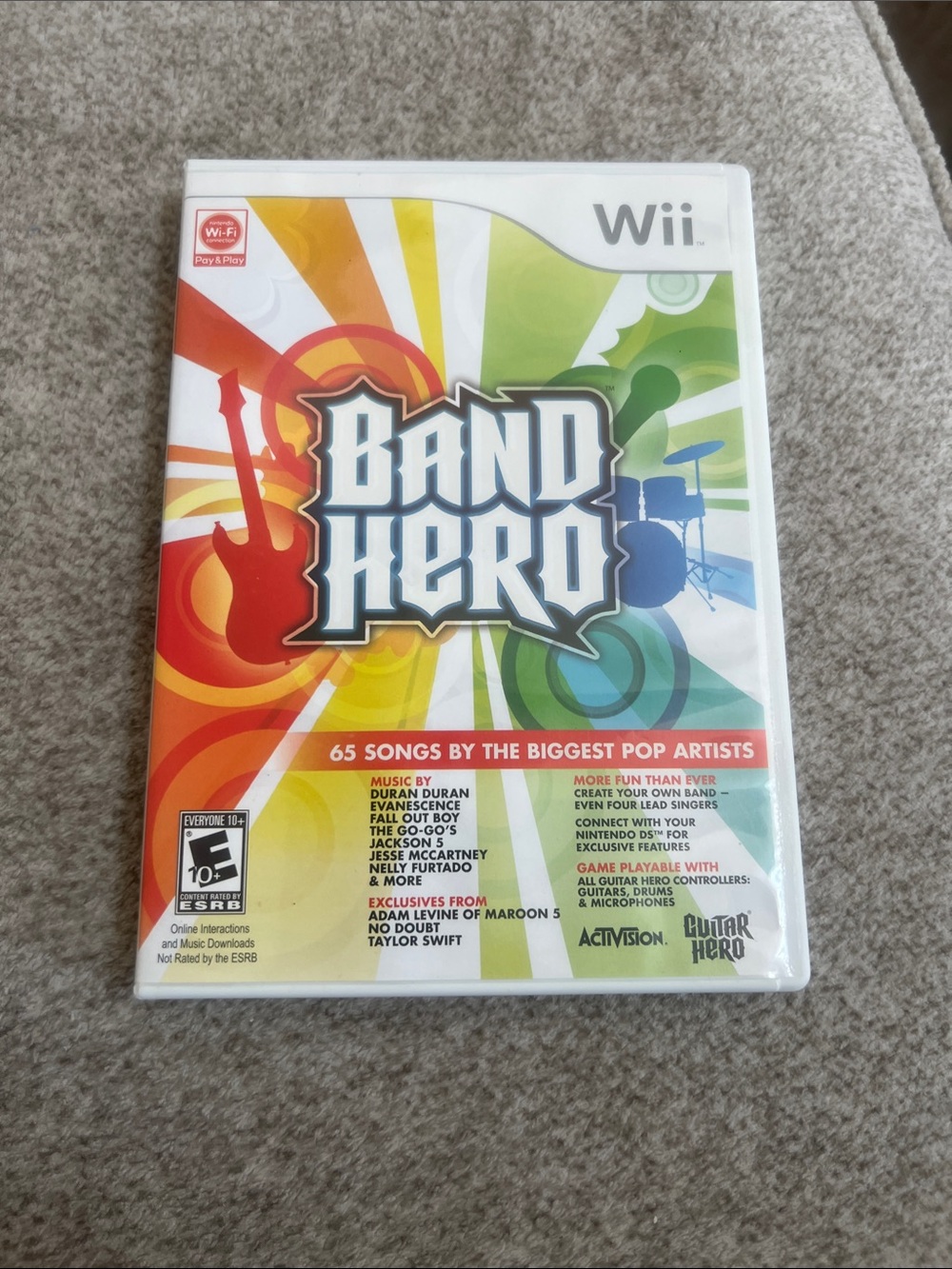Band Hero (Wii) Video Game - Nintendo - White/Multicolor